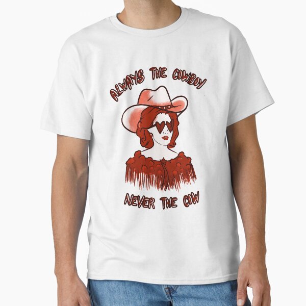 Item preview, CMAT Always The Cowboy Never The Cow - red designed and sold by incloudines.