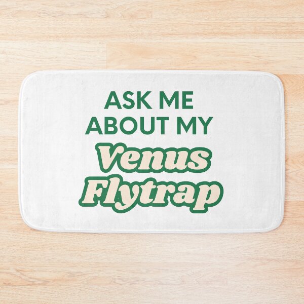 Item preview, Ask Me About My Venus Flytrap Plant  designed and sold by Scrappy Gardeners.