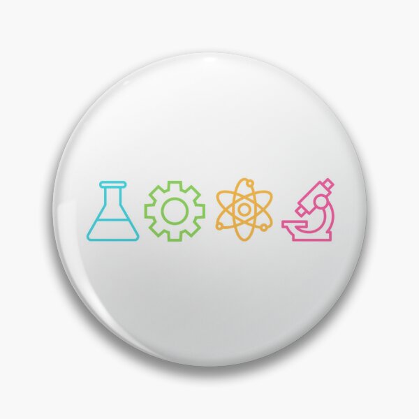 Artikelvorschau, STEM-Symbole – Wissenschaftliches Linienkunst-Set entworfen und verkauft von sydney06.