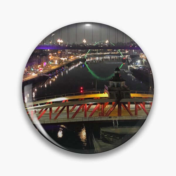 Item preview, Tyne Bridges Night Cityscape designed and sold by Violaman.