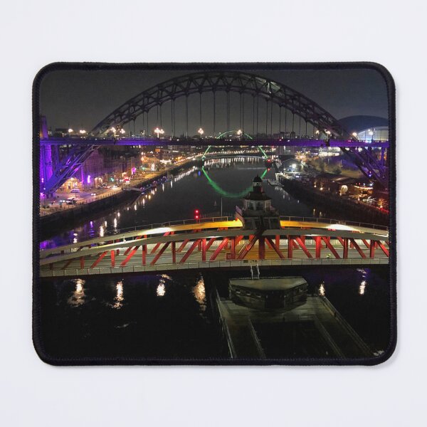 Item preview, Tyne Bridges Night Cityscape designed and sold by Violaman.