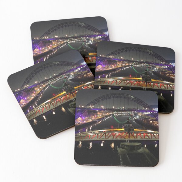Item preview, Tyne Bridges Night Cityscape designed and sold by Violaman.