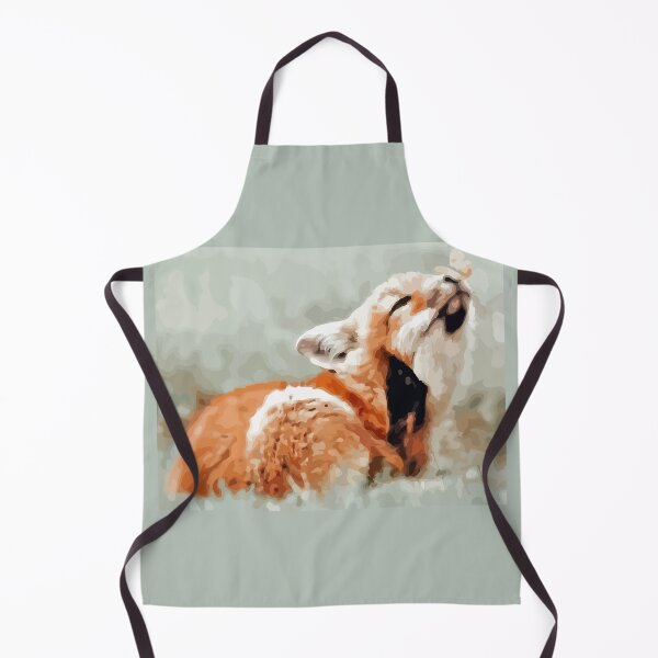 Item preview, Fox with butterfly designed and sold by TrulyRuby.
