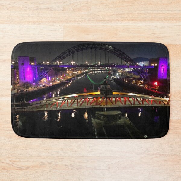Item preview, Tyne Bridges Night Cityscape designed and sold by Violaman.