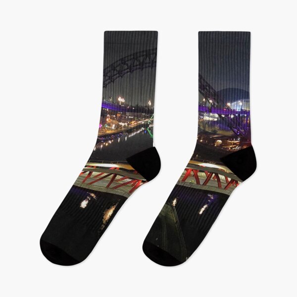 Item preview, Tyne Bridges Night Cityscape designed and sold by Violaman.