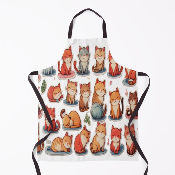 Item preview, Cute Cat Bundle Sticker designed and sold by layqaas.