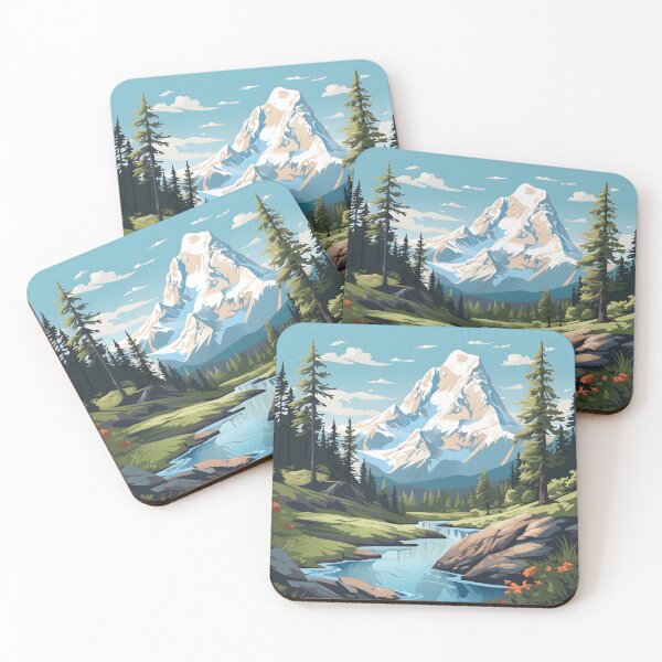 Item preview, Mountain Symphony designed and sold by DrawnThreads.