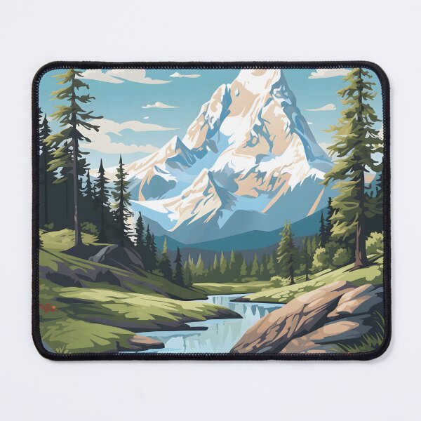 Item preview, Mountain Symphony designed and sold by DrawnThreads.