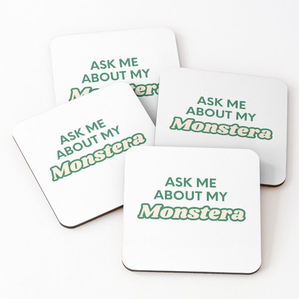 Item preview, Ask Me About My Monstera Plant designed and sold by Scrappy Gardeners.