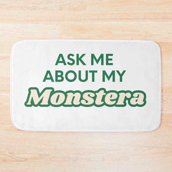 Item preview, Ask Me About My Monstera Plant designed and sold by Scrappy Gardeners.