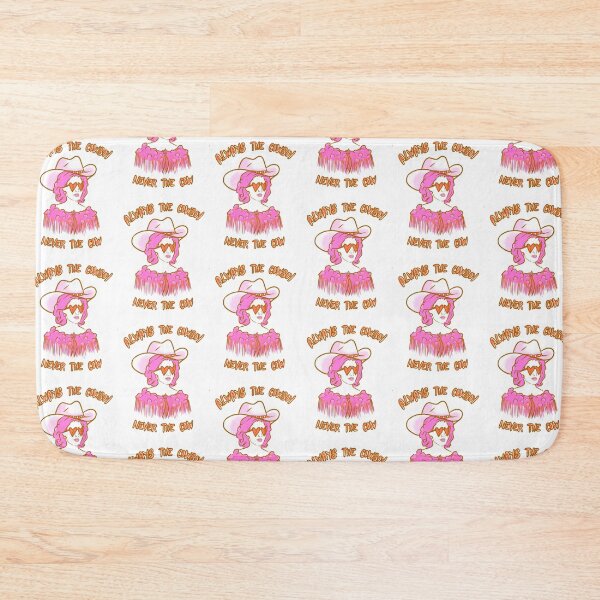 Item preview, CMAT Always The Cowboy Never The Cow - pink and orange designed and sold by incloudines.