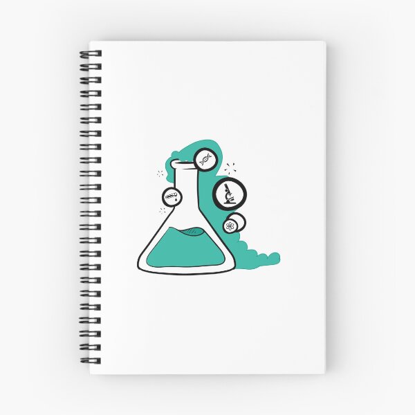 Item preview, Science Icons Flask – Modern STEM Art designed and sold by sydney06.