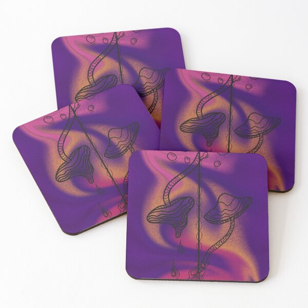 Item preview, Trippy drippy mushrooms designed and sold by DyanasTreasures.