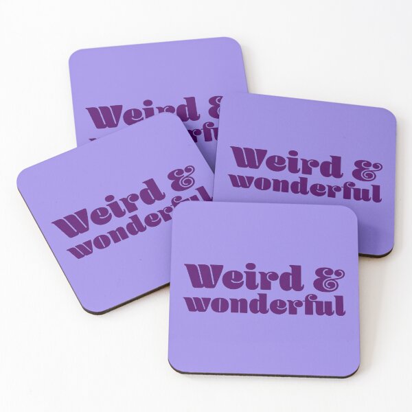 Item preview, Weird & Wonderful V2 - Aubergine designed and sold by sillyjess.