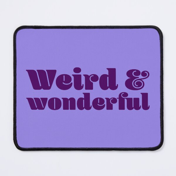 Item preview, Weird & Wonderful V2 - Aubergine designed and sold by sillyjess.