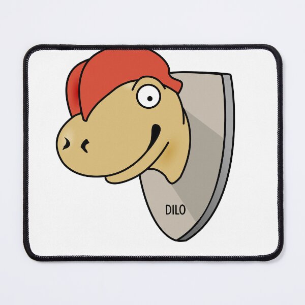 Item preview, Dilophosaurus - Dino Mounted Wall Art designed and sold by Evilcraft Designs.