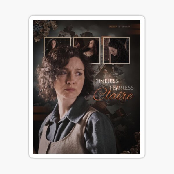 Aperçu de l'œuvre Claire Fraser | Outlander créée et vendue par Mariya Dzyuba Art.