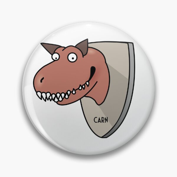 Item preview, Carnotaurus - Dino Mounted Wall Art designed and sold by Evilcraft Designs.