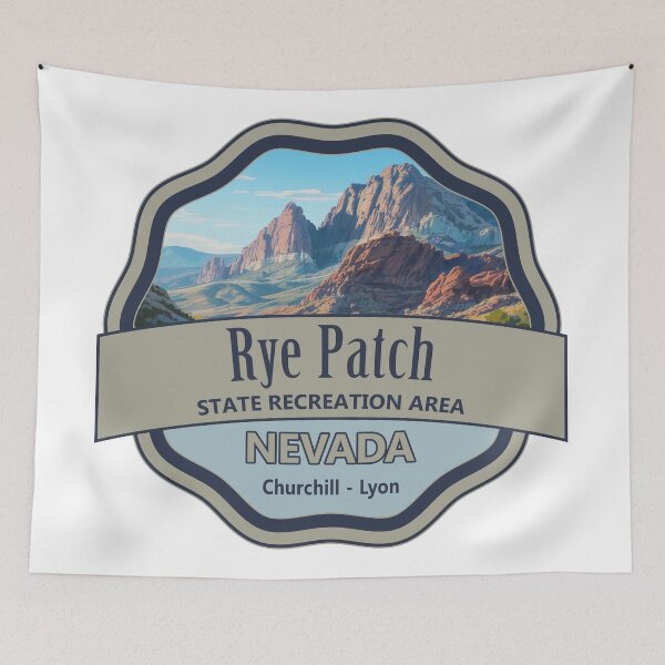 Item preview, Rye Patch State Recreation Area, Pershing County, Nevada designed and sold by Wanderful-roads.