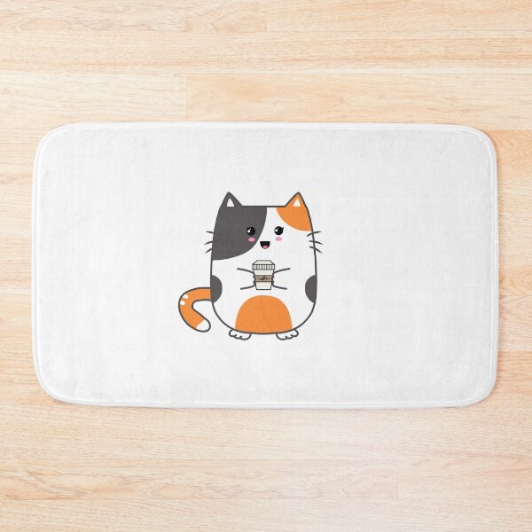Item preview, Cute Kitten with Coffee Cup designed and sold by Hello-Cuties.