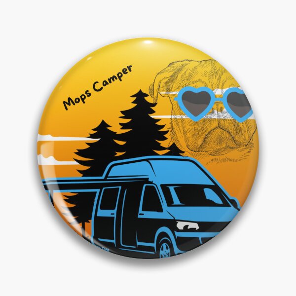 Item preview, Pug Camper designed and sold by MitMopsundHerz Rosinchens_Welt.