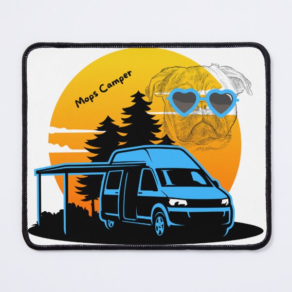 Item preview, Pug Camper designed and sold by MitMopsundHerz Rosinchens_Welt.