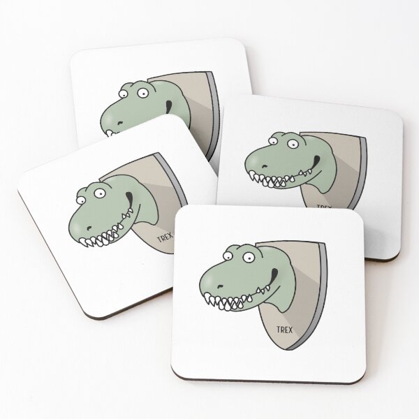 Item preview, Tyrannosaurus - Dino Mounted Wall Art designed and sold by Evilcraft Designs.