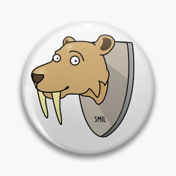 Item preview, Smilodon - Dino Mounted Wall Art designed and sold by Evilcraft Designs.