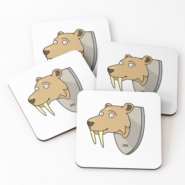 Item preview, Smilodon - Dino Mounted Wall Art designed and sold by Evilcraft Designs.
