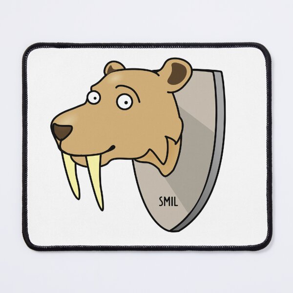Item preview, Smilodon - Dino Mounted Wall Art designed and sold by Evilcraft Designs.