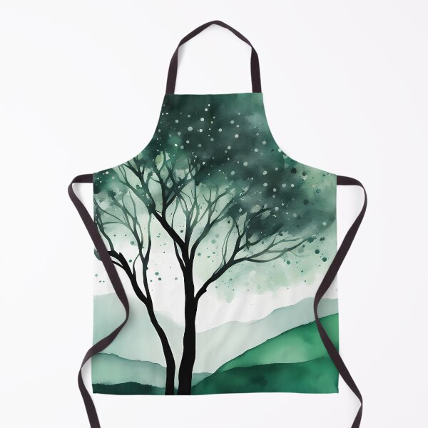 Item preview, Green Silhouette Tree designed and sold by CalmnessbyChoice.