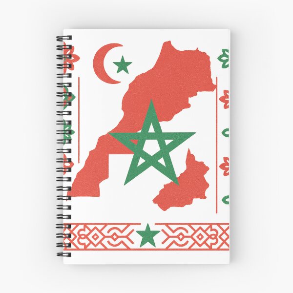 Item preview, Moroccan Pride - Map and Traditional Patterns designed and sold by FAONIM.