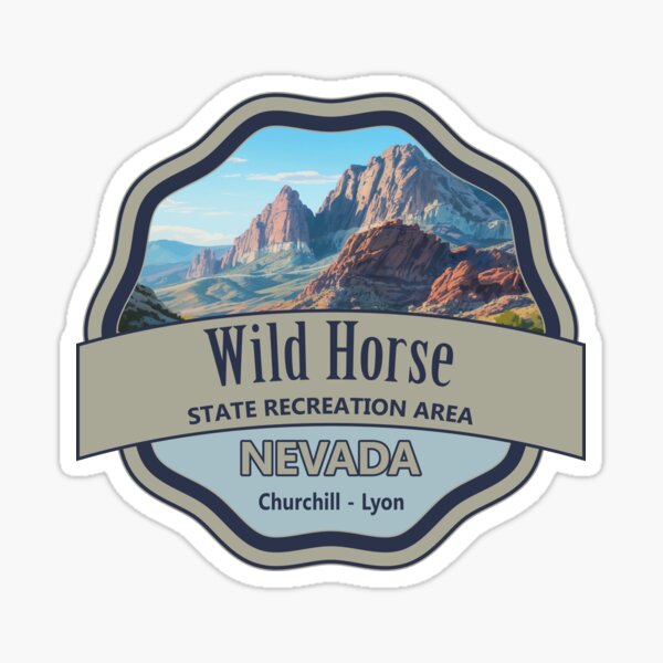 Item preview, Wild Horse State Recreation Area, Elko County, Nevada designed and sold by Wanderful-roads.