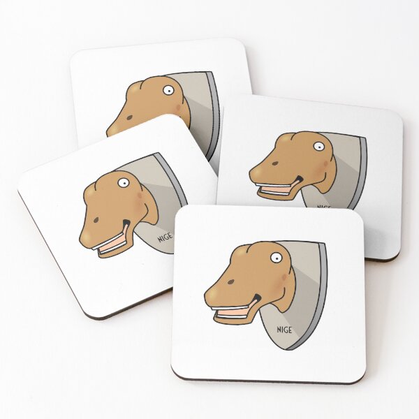 Item preview, Nigersaurus - Dino Mounted Wall Art designed and sold by Evilcraft Designs.