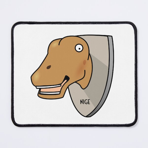 Item preview, Nigersaurus - Dino Mounted Wall Art designed and sold by Evilcraft Designs.