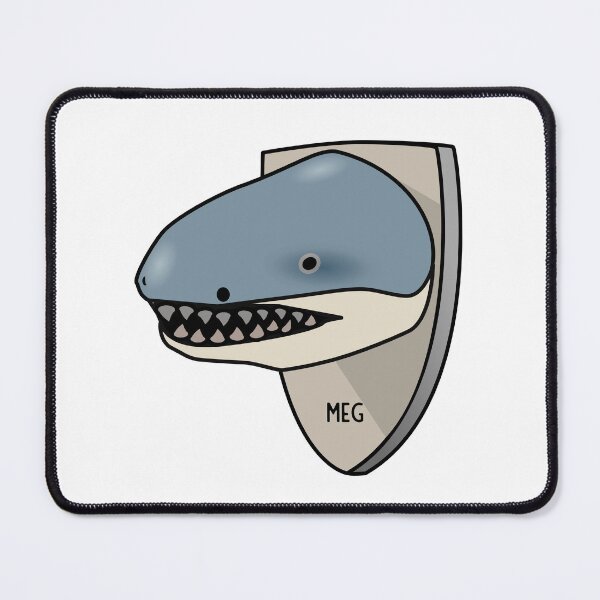 Item preview, Megalodon - Dino Mounted Wall Art designed and sold by Evilcraft Designs.