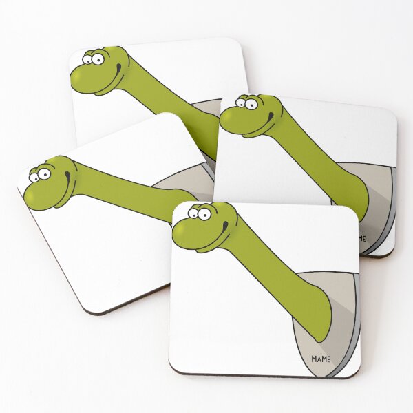Item preview, Mamenchisaurus - Dino Mounted Wall Art designed and sold by Evilcraft Designs.