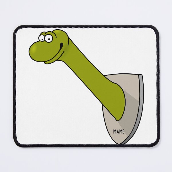 Item preview, Mamenchisaurus - Dino Mounted Wall Art designed and sold by Evilcraft Designs.