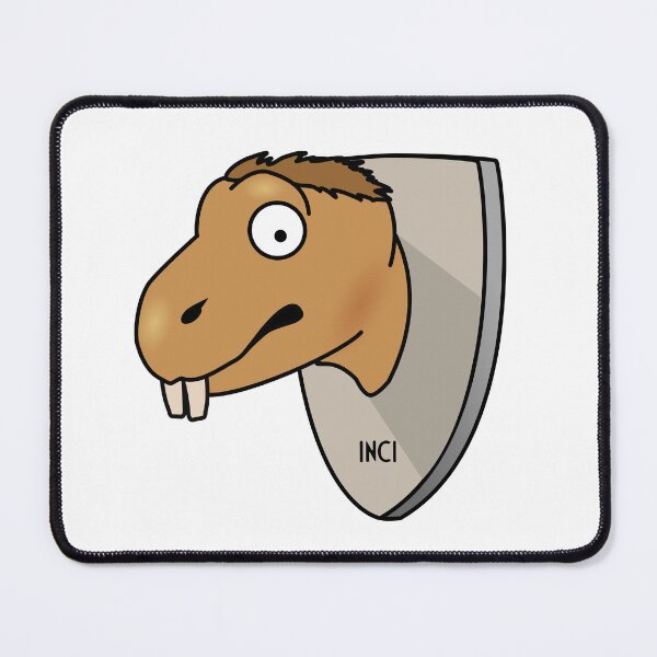 Item preview, Incisivosaurus - Dino Mounted Wall Art designed and sold by Evilcraft Designs.