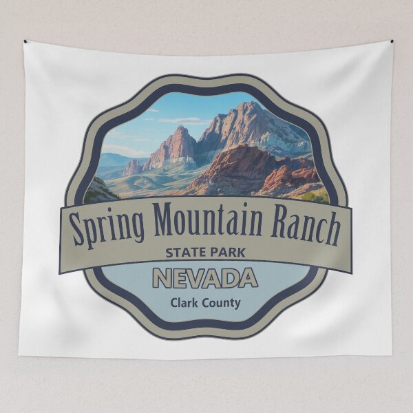 Item preview, Spring Mountain Ranch State Park, Clark County, Nevada designed and sold by Wanderful-roads.