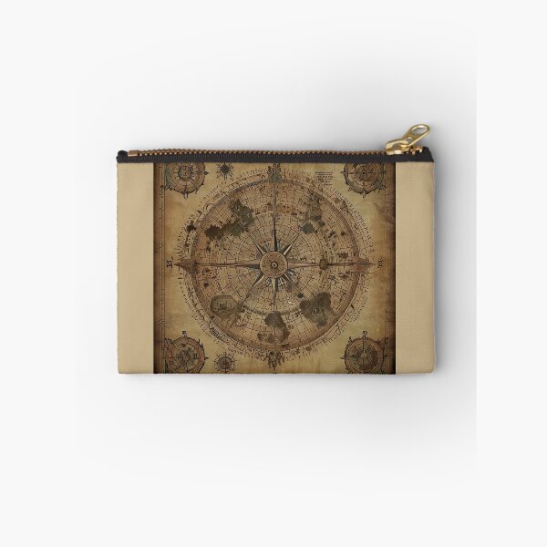 Item preview, Cosmic Compass World Map designed and sold by VA Design.