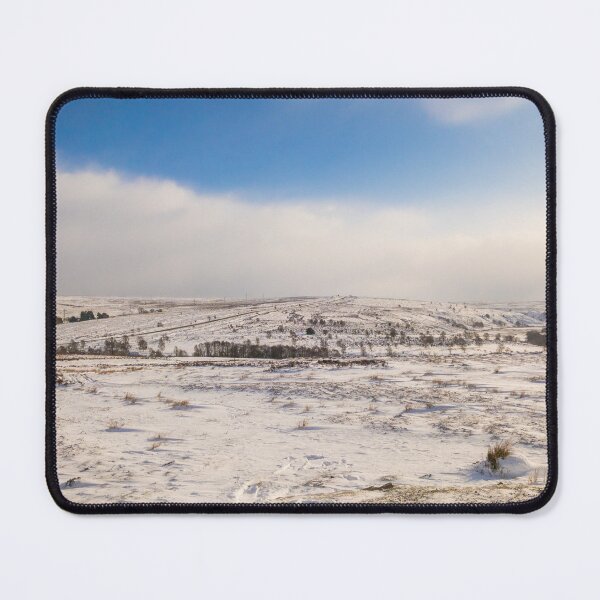 Item preview, Winter on the Yorkshire Moors – Snowy Landscape View designed and sold by bailey-cooper.