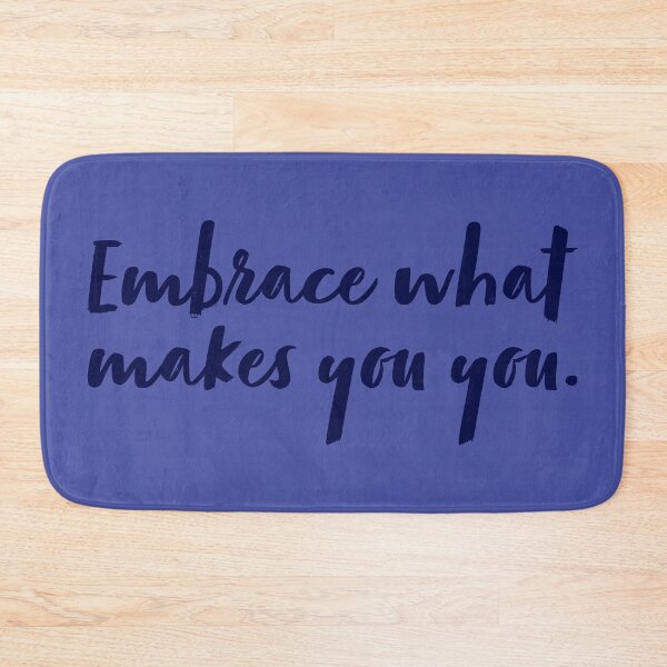 Item preview, Embrace What Makes You You - Navy designed and sold by sillyjess.