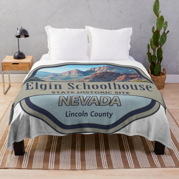 Item preview, Elgin Schoolhouse State Historic Site, Lincoln County, Nevada designed and sold by Wanderful-roads.