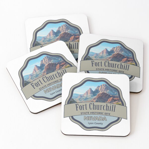 Item preview, Fort Churchill State Historic Park, Lyon County, Nevada designed and sold by Wanderful-roads.