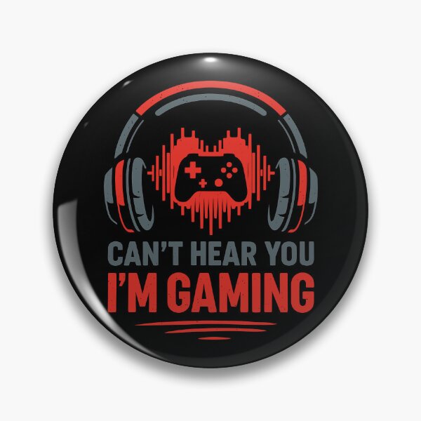 Item preview, Can’t Hear You I’m Gaming – Funny Gamer Design for Boys, Girls, Men, Kids, and Teens designed and sold by Serbin.