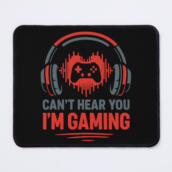 Item preview, Can’t Hear You I’m Gaming – Funny Gamer Design for Boys, Girls, Men, Kids, and Teens designed and sold by Serbin.