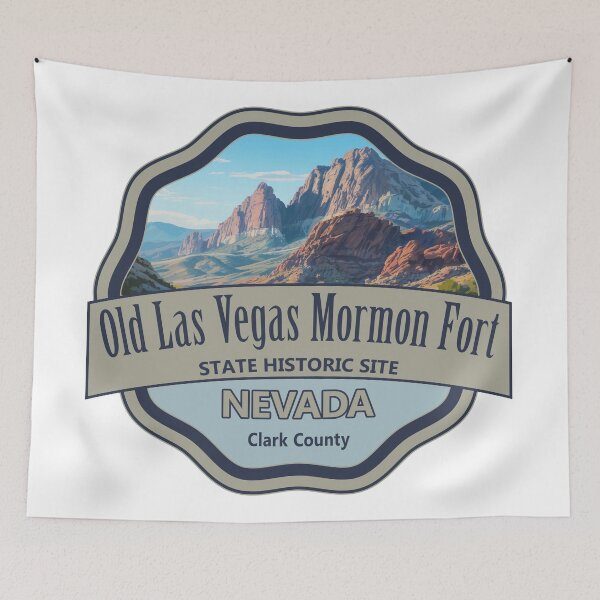 Item preview, Old Las Vegas Mormon Fort State Historic Park, Clark County, Nevada designed and sold by Wanderful-roads.