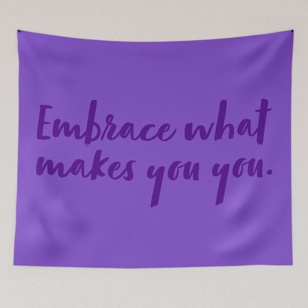 Item preview, Embrace What Makes You You - Indigo designed and sold by sillyjess.
