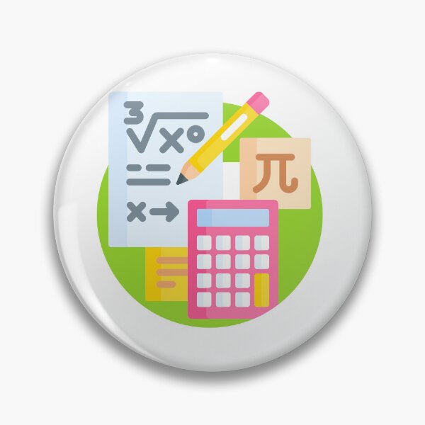 Item preview, Cute Math Tools – Calculator & Pi Art designed and sold by sydney06.